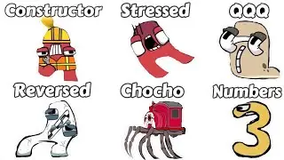 Alphabet Lore But Everyone ALL Different Versions