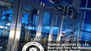 Used Tetra Pak filling line TBA8/1000ml slimline