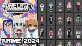 Skinpack Anime 2024 - Minecraft pocket edition All version