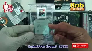Tutorial How to Install XPG SPECTRIX S40G RGB PCIe Gen3x4 M.2 Gaming SSD & Ryzen 3 3200G Vega 8