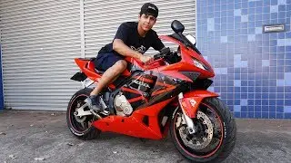 I RIDE A CBR 600 RR FOR THE FIRST TIME! 😱