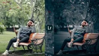 Lightroom dark blue tone photo editing // By #kujureditz #photo_editing #Lr_photo_editing