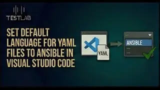 Set Default Language for YAML Files to Ansible in Visual Studio Code