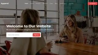 Append | Bootstrap 5 Responsive Modern Business Website