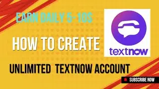 How to create Unlimited Textnow Account 2024 || Web Loging 🔥