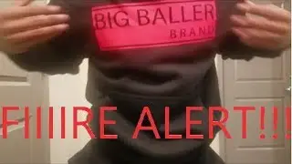 DANCIN WITH JOY| BIG BALLER BRAND LOYALTY HOODIE- RED CLOSED BAR REVIEW