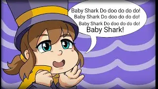 ~Baby shark~ a Hat in Time Озвучка комиксов By Mikura Team