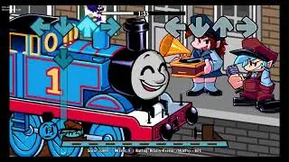 FNF BIG ENGINE BRAWL Puffball (Thomas the Tank Engine)