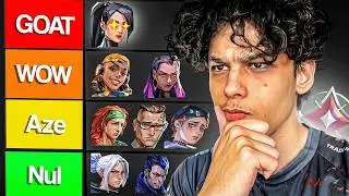 WHO IS THE BEST AGENT IN VALORANT??? ( VALORANT AGENT TIER LIST )