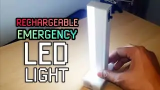 ख़राब Tubelight से Rechargeable Emergency Led Light बनाये !