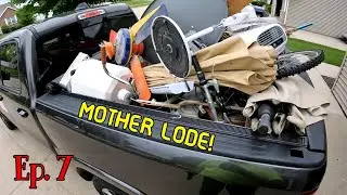 Curbside Finds, Loading Up for a Scrap Yard Run.