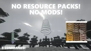 Making Vertical Spirals! | The Minecraft Command Tutorial EP 12