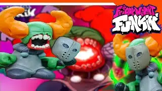 Friday night funkin из пластилина:Tricky mod