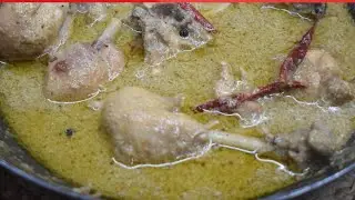 Kolkata Style Chicken Rezala with Rumali Roti Recipe | kolkata Authentic Chicken Rezala | चिकन रजाला