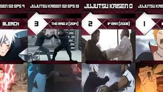 ALL SCENE REFERENCES IN JUJUTSU KAISEN