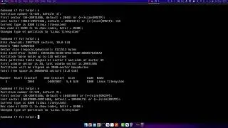 Partitioning in linux