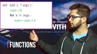17.Var-args Methods in python-Passing Variable number of Positional & keyword arguments to Function