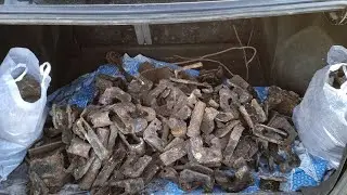 НАШЕЛ СБРОС МЕТАЛЛА НА ФЕРМЕ.