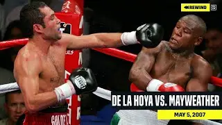 FULL FIGHT   Oscar De La Hoya vs  Floyd Mayweather DAZN REWIND