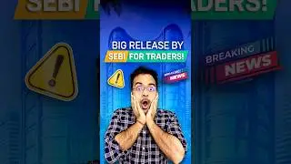 Big release by SEBI for intraday traders!🚨 #trading #news