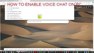 how to enable Voice Chat on roblox EZY