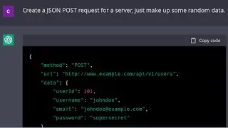 Lets write some code with ChatGPT