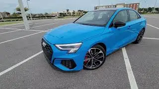 2022 Audi S3 Turbo Blue  Premium Plus - Quick Walk around  - Jatin Patel Audi Melbourne