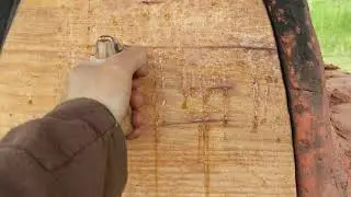 Испекли настоящий хлеб в печи