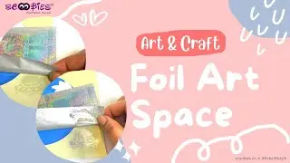 FOIL ART SET | Unicorn & Llama | Magic Transfer Art Kit | SCOOBIES