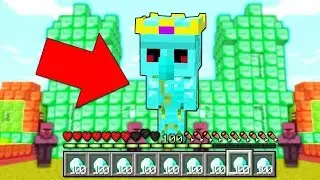 Minecraft - HOW to play BABY DIAMOND GOLEM in MINECRAFT : NOOB DIAMOND GOLEM vs PRO VILLAGER MUTANT!
