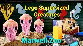 Lego SUPERSIZED CREATURES at Marwell Zoo Brick Live Lego Animals, Insects & Sea Creatures Lego Event