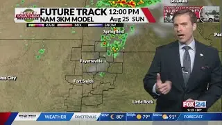 Evening forecast Aug. 24