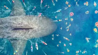 Prehistoric GIANT SHARK Has Risen From The MARIANA TRENCH And Is Attacking...