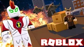 PLAYING THE *NEW* BEN 10 GAME IN ROBLOX! (Roblox Ben 10 REVAMP)
