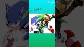 Sonic & Scourge edit (❗not ship❗)
