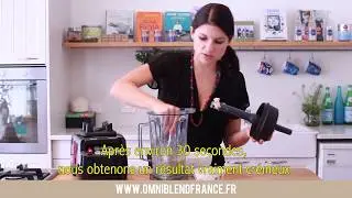 Comment Faire vos Beurres d’Oléagineux avec le Blender Mixeur Omniblend - Omniblend-France