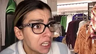 When the alarm goes off as you leave a store! 
