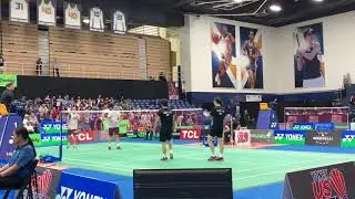 LEE Yong Dae /YOO Yeon Song VS Mads CONRAD-PETERSON /Mathias BOE YONEX US Open 2019 MD Badminton