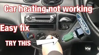 Car heater not working ? Or only on some settings ?Try this Ford Focus Heater resistor replacement