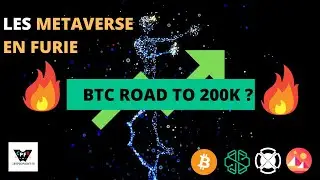 Les Métaverses en Folie ! 😱 BTC Go to 200k ?🚀 BTC + CHSB + EGLD + MANA (Analyse)
