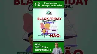 12 Dicas para se Proteger de Fraudes na Black Friday #shorts