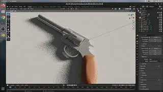 Simple Blender Revolver :3  || DzakiPedia