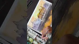 Watercolor #drawing #explorepage #art #painting #india #pune #trend #song  #viral