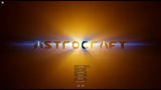 Astrocraft main menu soundtrack (roblox)
