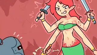 With bare hands | Princess Hunter Comic Dub
