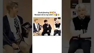 Namjoon is one of the reasons I start believing in jikook 😂 #jungji #jikookisreal #kookmin #jikook