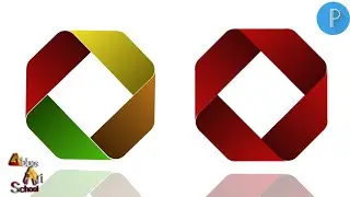 Spiral ribbon design in pixellab | Abbas Art School