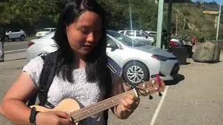 Sherin performing Hotel California on Hricane Uke