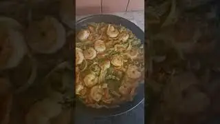 La paella. Моя лучшая паэлья в мире. #паэлья #paella