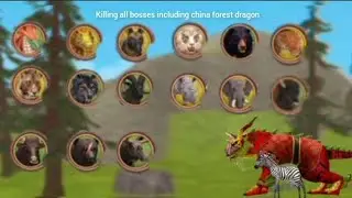 killing all bosses including china forest dragon in wildcraft